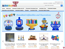 Tablet Screenshot of amenorah.com